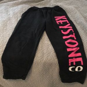 Jansport keystone Colorado black sweat pants